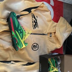 Hellstar Hoodie “Yellow Zip-Up” size XS
