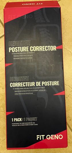 Fit Geno HeightFit Posture Corrector  PLEASE READ THE WHOLE  DESCRIPTION