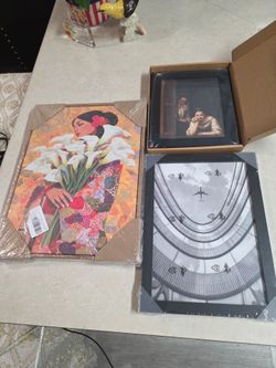 3 new pictures with frames. Unique pictures
