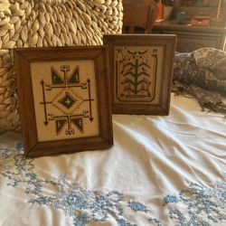 2 Sand Paintings From Albuquerque 
