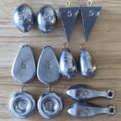 Pyramid, Bank, Bell, Disc, No-Roll, and Egg Weights
