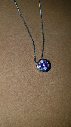 Amethyst necklace