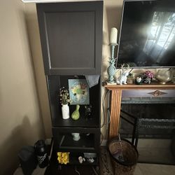 IKEA BESTÅ Tall Storage Cabinets (Set of 2) 