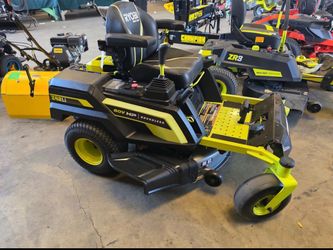 Ryobi zero turn riding mower