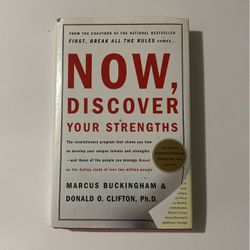 Now, Discover Your Strengths 