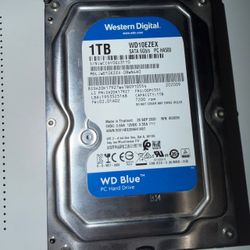 WD Blue 1TB 3.5" SATA Hard Drive
