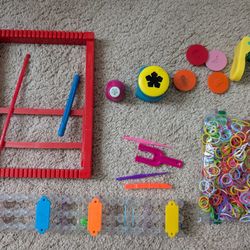 Assorted Toy Looms And Stamps