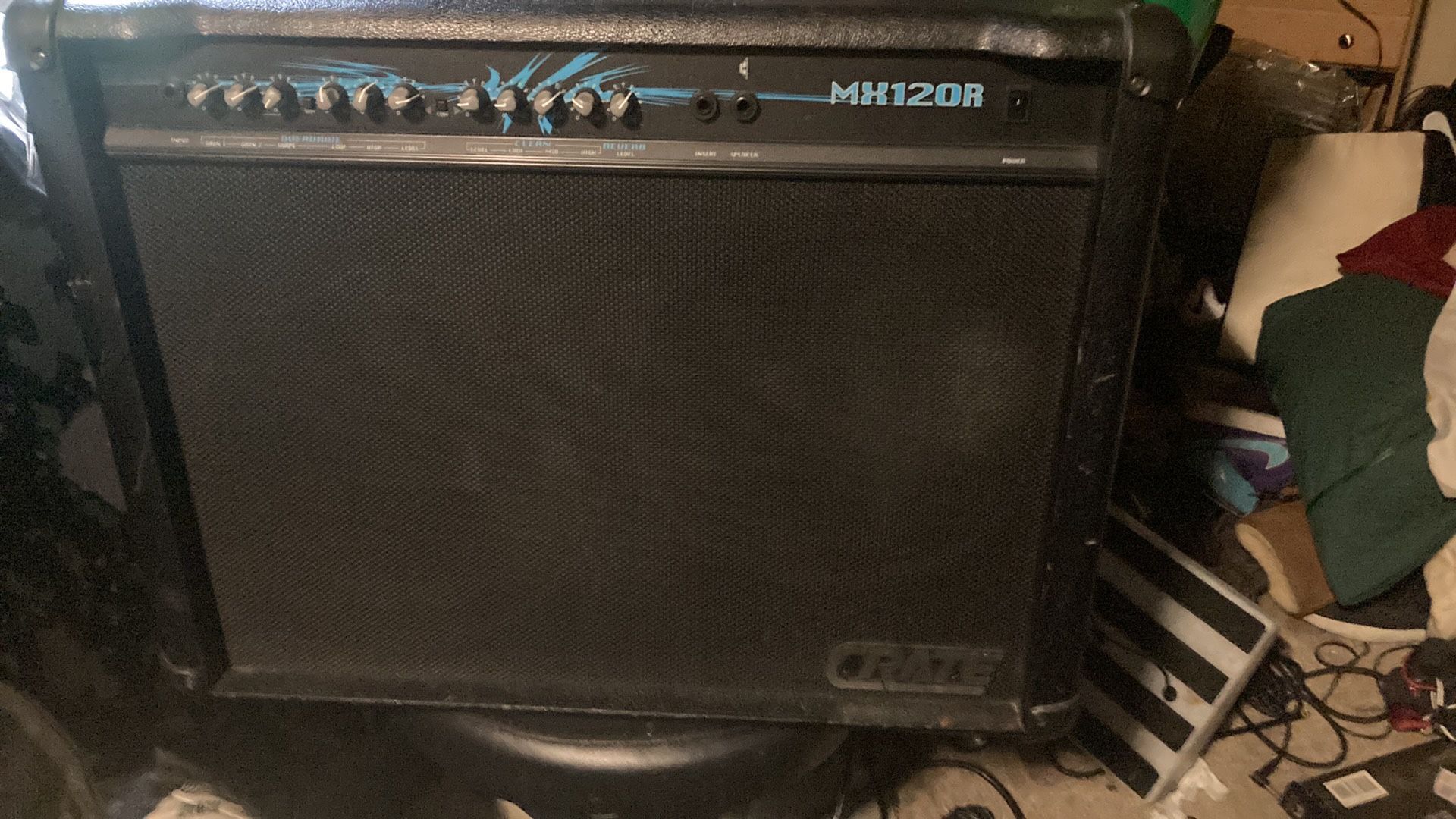 Crate MX120R 2 Channel 115 Watt 2x12 Solid State Combo Amplifier