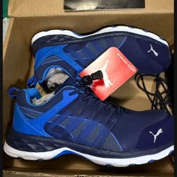 Puma  Steel Toe Shoes. Size 8 