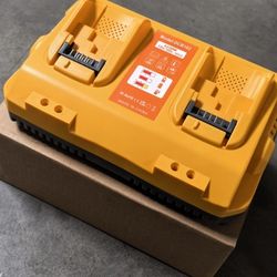 š Dual Port Fast Charger w/ USB ā”ļø for DeWalt 12V/20V MAX DCB102