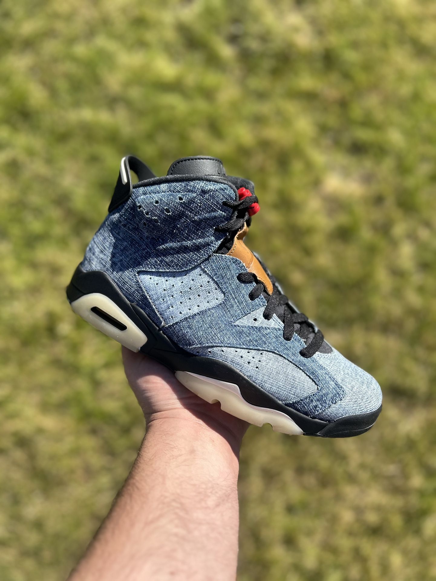 Jordan 4 Washed Denim 9/10 OG All Size 9.5