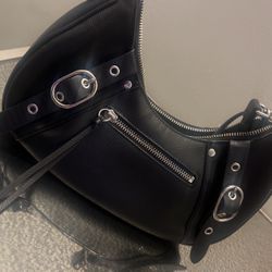 Black Leather Bag 