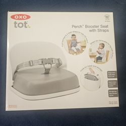 OXO TOT Perch Booster Seat With Straps - Gray (New)