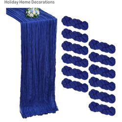 Royal Blue Table Runners 