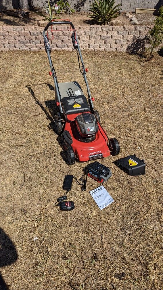 V60 Cordless Cmcmw270 CRAFTSMAN V60 In Self Propelled Mower