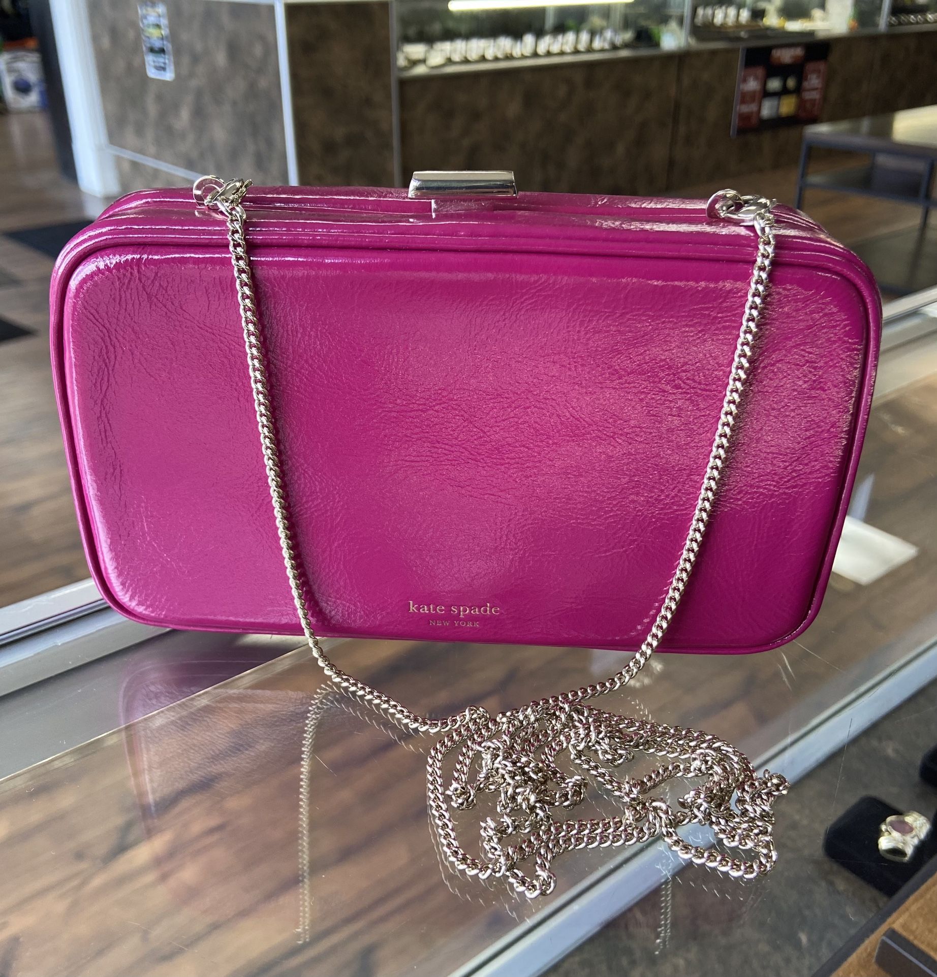 Kate Spade Hot Pink Clutch Bag