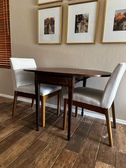 Table and chairs