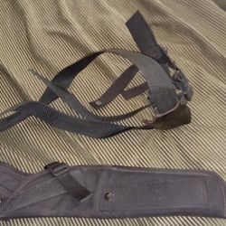 Black Origonal Adjustable Under Your Coat Smaller Rifle Holster