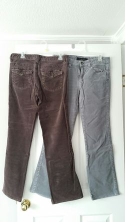 Ladies Calvin Klein 2 pair cords, size 8