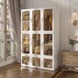 Portable Wardrobe Closet Storage Organizer