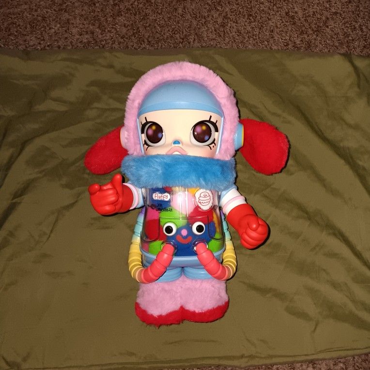 AUTHENTIC POP MART MEGA Space Molly 400% Jon Burgerman