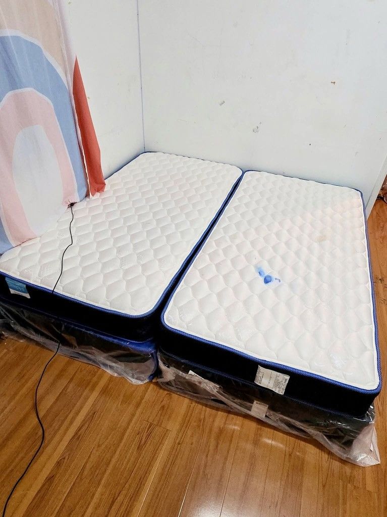 Twin Bed With Box Spring, Used