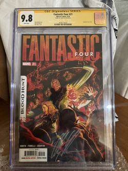 Alex Ross Fantastic Four #21 Bloodhunt Signed CGC
