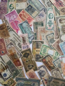 55 - Antique Banknotes / Old Bills , Old Money