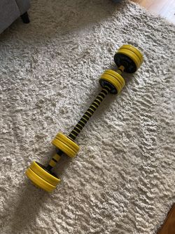 Dumbbell Barbell 2 In 1 Weight Set (30lb)