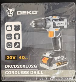 Cordless Power Drill (Battery and Charger)