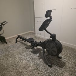 Nordic track rower