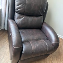 Corsica Power Recliner - Walnut