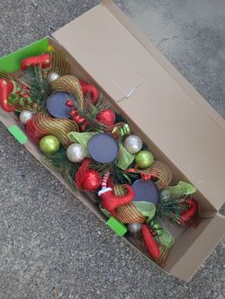 Kirkland's home for the holidays candle holder centerpiece