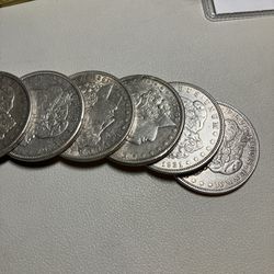 1921 Morgan Silver Dollars 90% Silver ! 