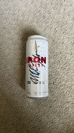 Signed Mike Tyson Energy Drink
