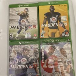 4 xbox one games madden nfl