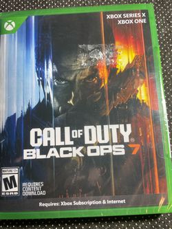 Call Of Duty: Black Ops 7 Xbox Series X NEW SEALED
