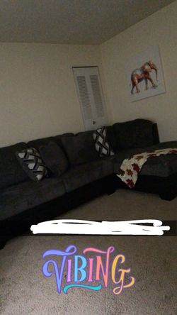 Sectional slightly used