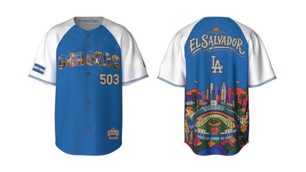 Dodgers 2026 El Salvador heritage night jersey XL for sale or trade