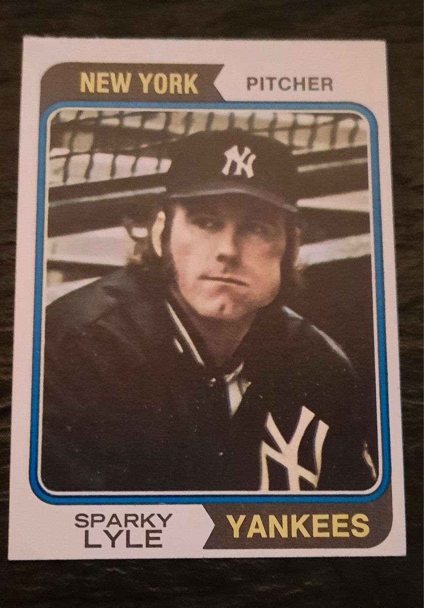 Vintage 1974 Topps Sparky Baseball Card