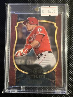 2015 Topps First Home Run Series 1 Mike Trout #FHR-34