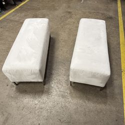 Modern Velvet Bench / Long Ottoman