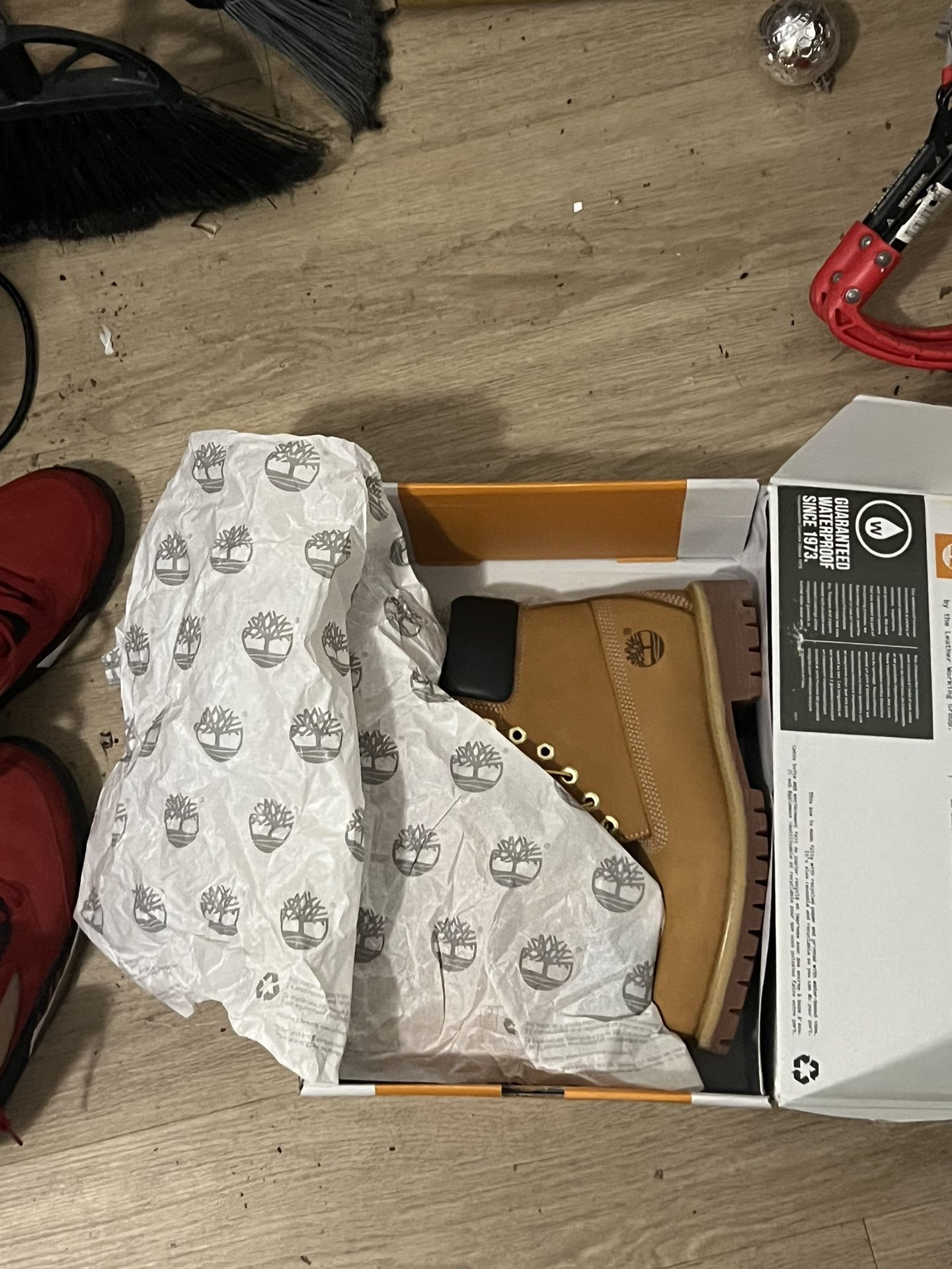 6” Timberland Wheat Size 7.5