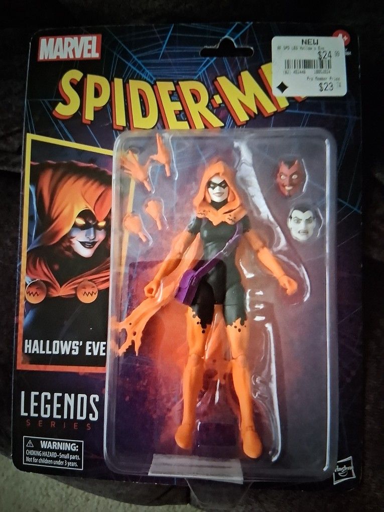Marvel Legends Spider-Man action figure Hallow's Eve