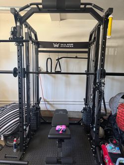 Major Fitness All-in-One Home Gym Smith Machine