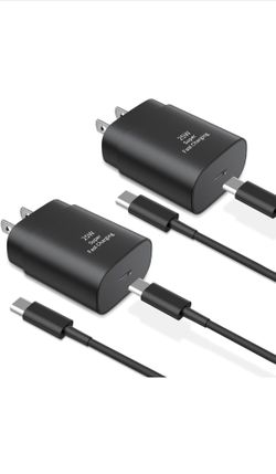 25W Super Fast C Charger Block With 6Ft USB C Cable