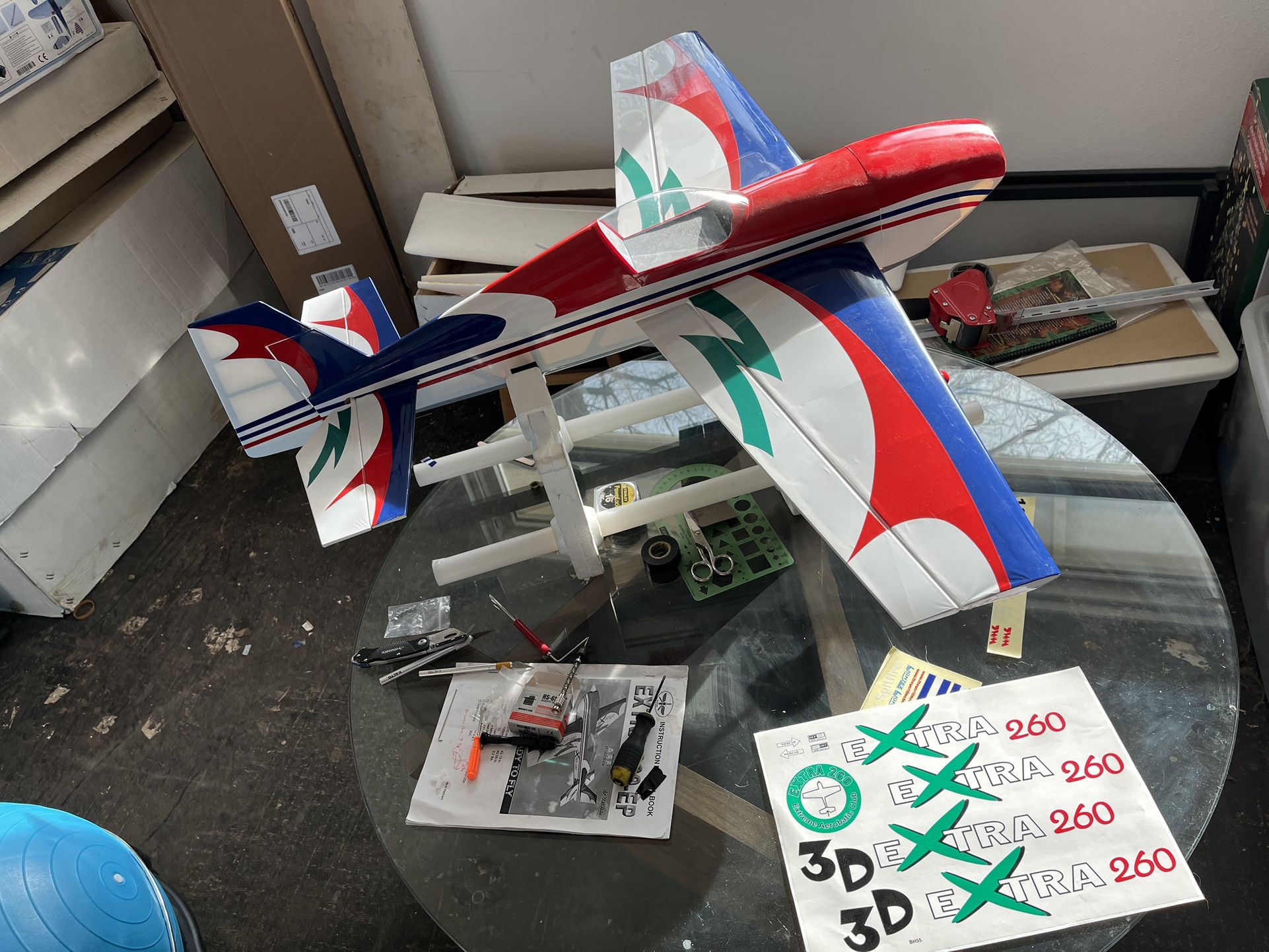BH Black Horse Models Extra 260 Rc Airplane
