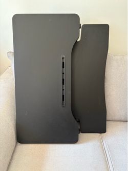 Standing desk converter