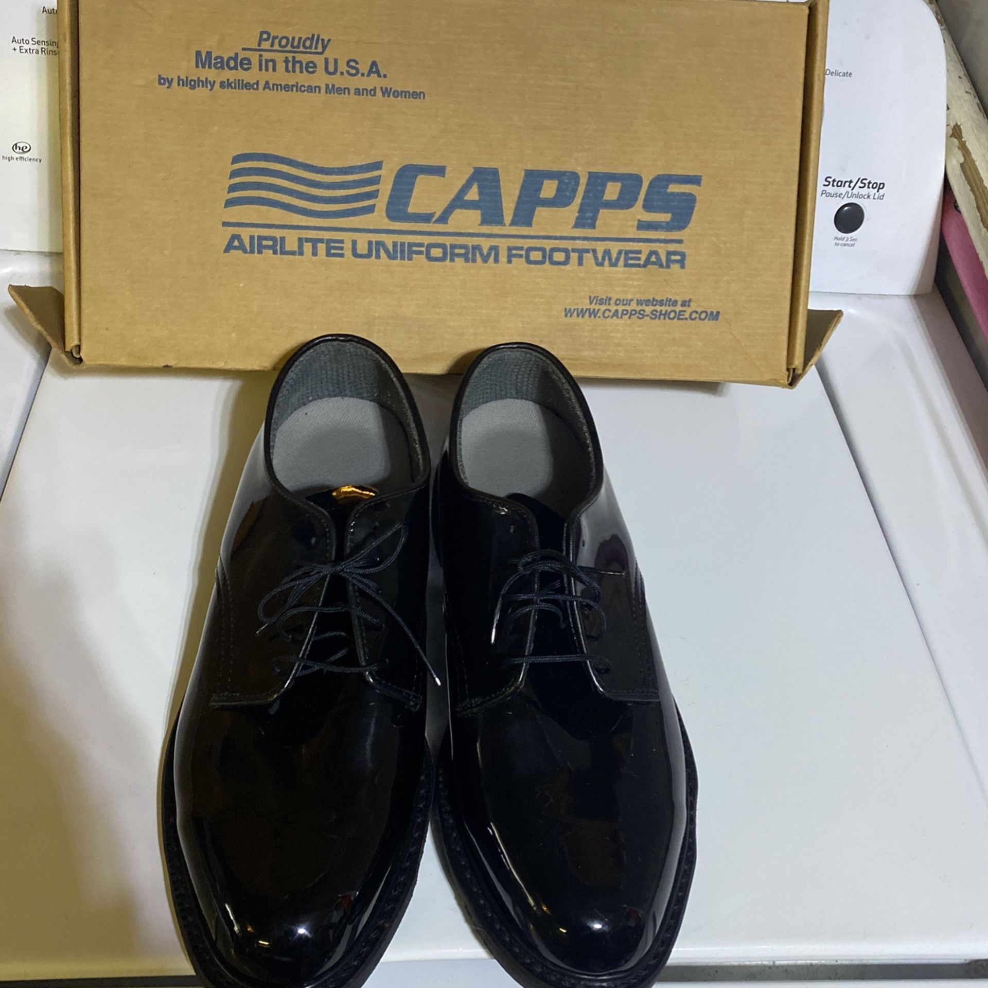 Uniform black dress shoes(Military) Must Pick Up Meet Ups No Delivery MUST PICK UP SPANAWAY NEAR 176TH