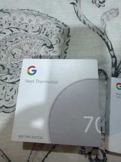 Google Nest Thermostat Nest Pro Edition